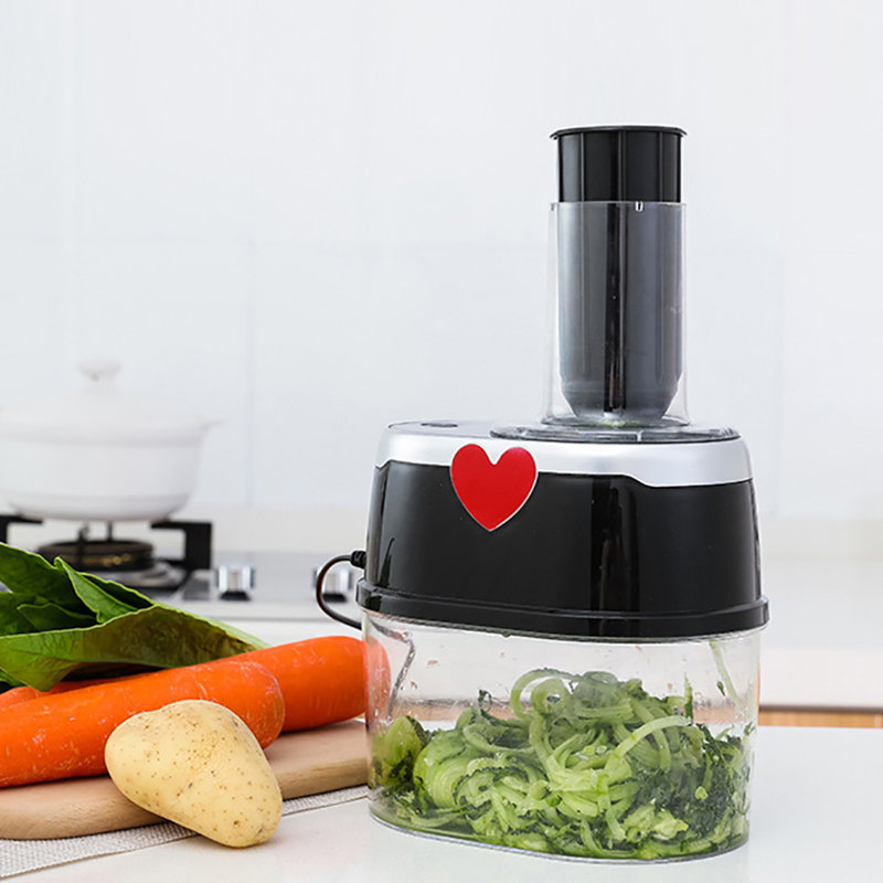 DENFER Electric Vegetable Fruit Salad Food Chopper Cutter Slicer Dicer Shredder Reviews Wayfair